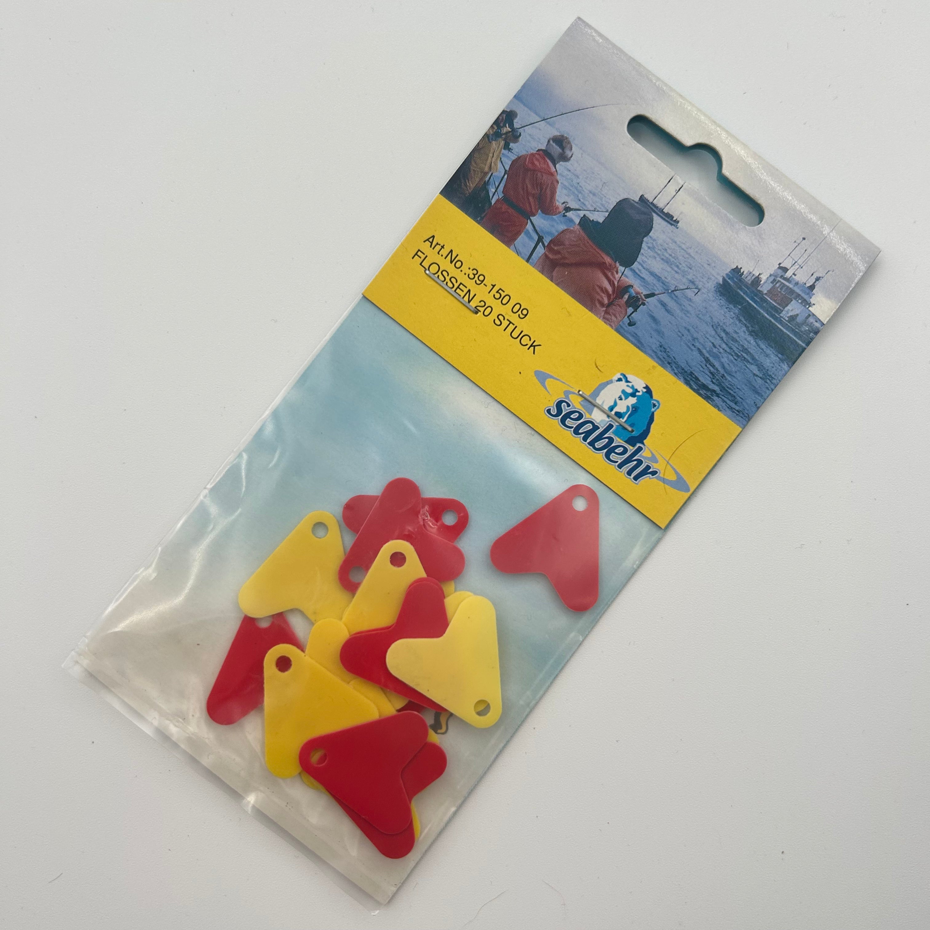 Behr Seabehr Flossen rot/gelb 20 Stk.