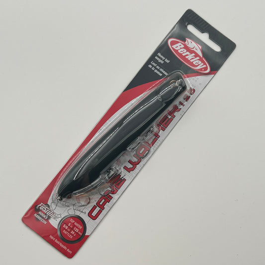 Berkley Cane Walker 125 Wobbler / Kunstköder mit Drillingshaken schwarz 24g