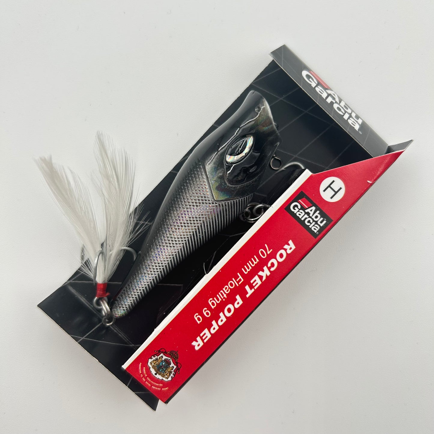 Abu Garcia Pocket Popper Wobbler / Kunstköder mit Drillingshaken