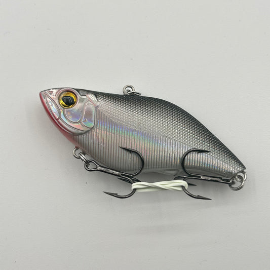 Behr Jerkbait Wobbler / Kunstköder mit Drillingshaken silber