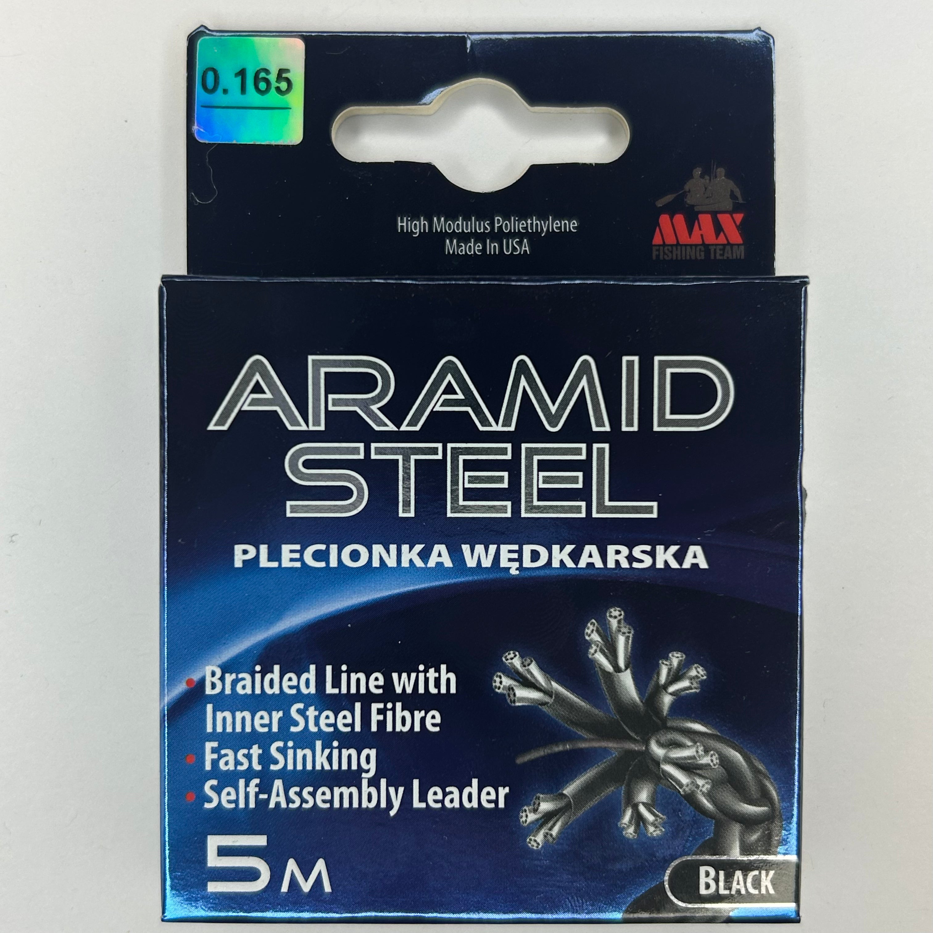 Max Fishing Aramid Steel Umwickelte Stahlvorfachschnur