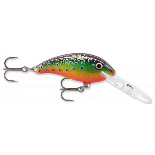 Rapala Shad Dancer Sweeping Tail SDD-5 Wobbler / Kunstköder mit Drillingshaken Brook Trout 8g