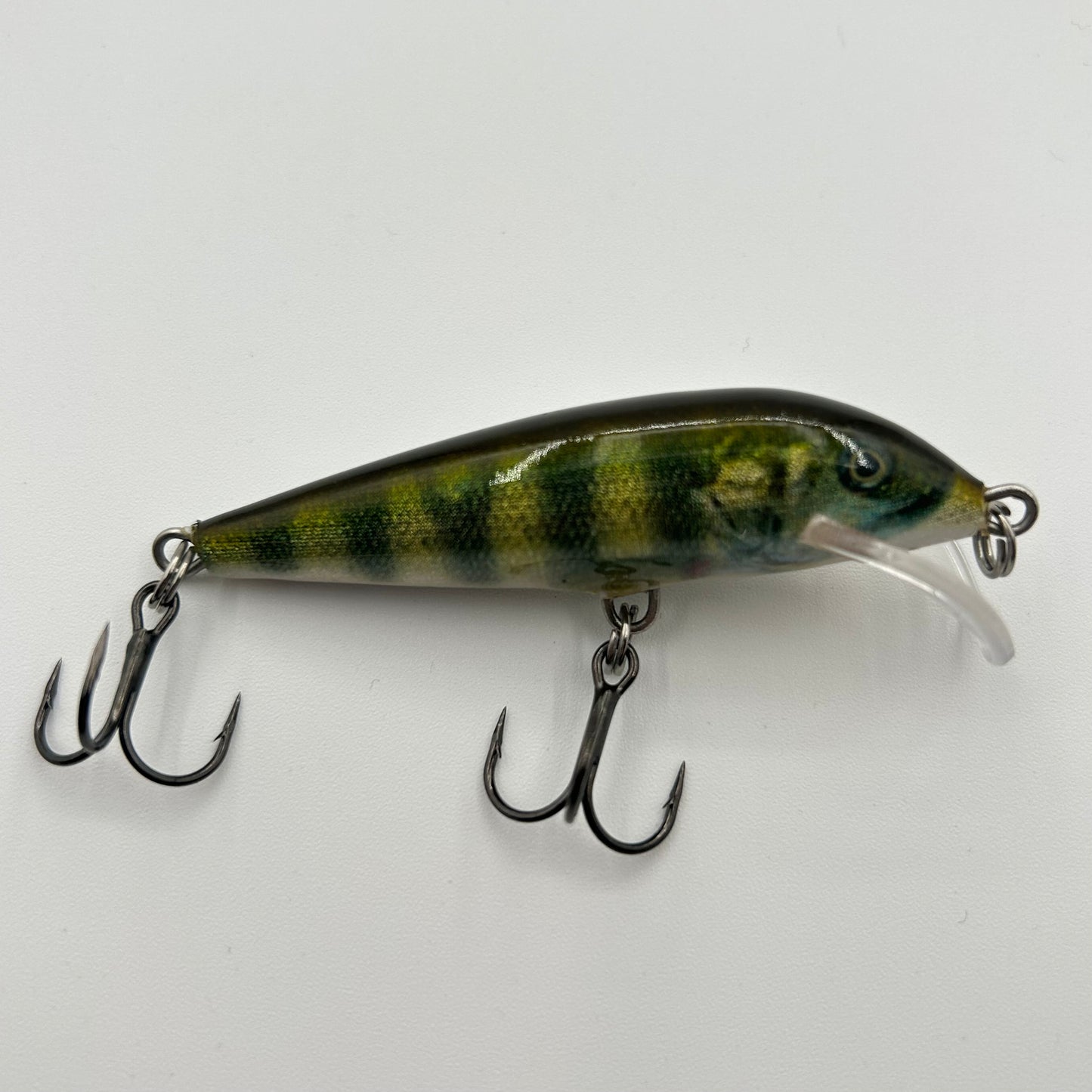 Rapala Scatter Rap Series Countdown SCRCD-07 Wobbler / Kunstköder mit Drillingshaken Live Perch 7g