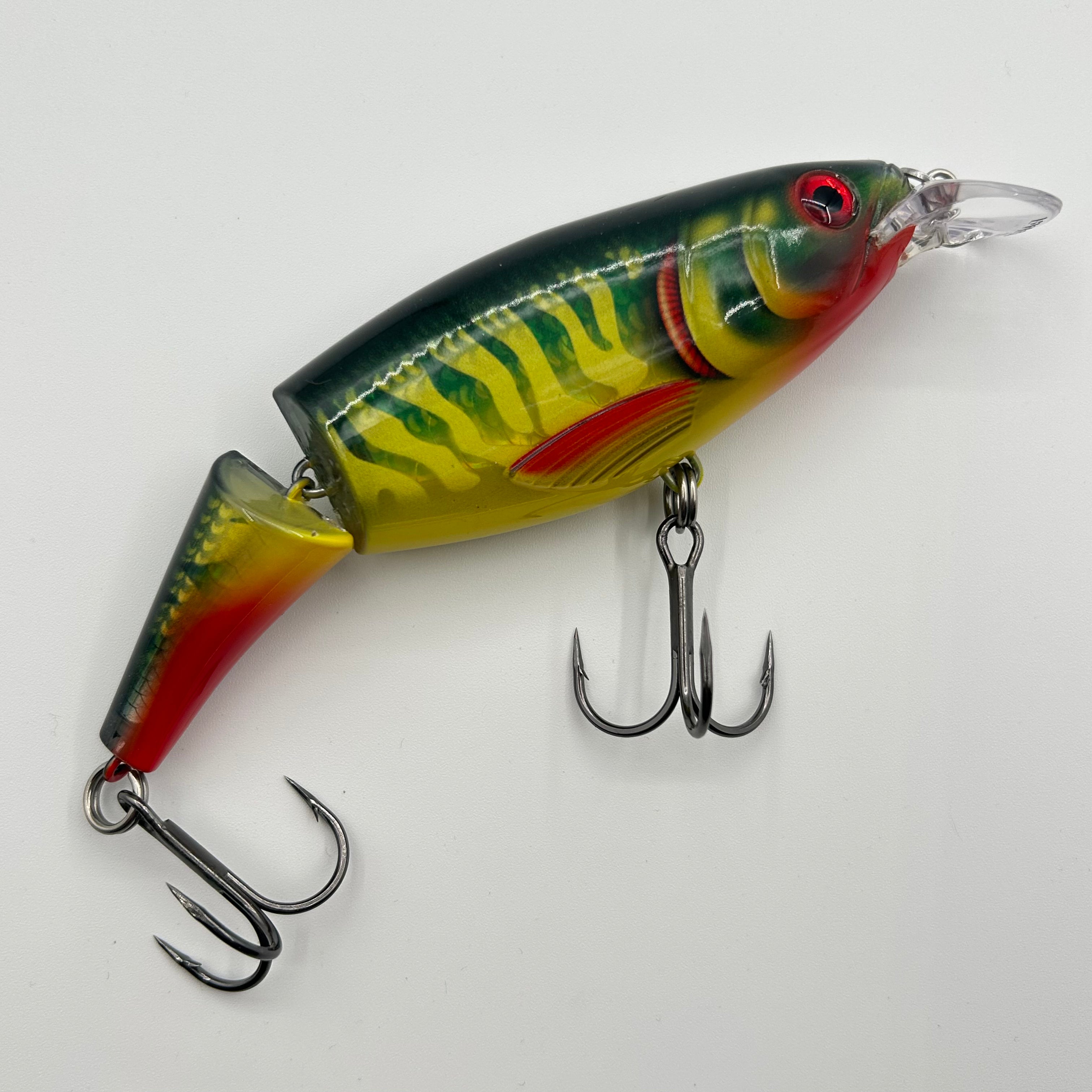 Rapala X-Rap Jointed Shad Rap XJS-13 Wobbler / Kunstköder mit Drillingshaken Hot Pike 46g