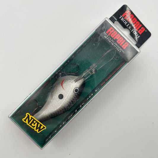 Rapala Trolls-To-15 TTS-15 Wobbler / Kunstköder mit Drillingshaken Silver 12g
