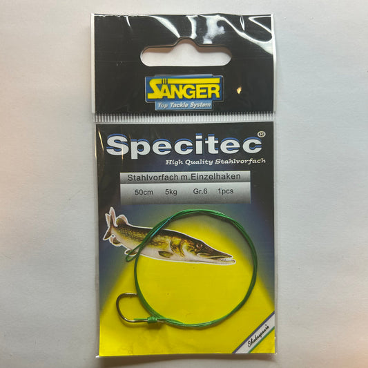 Sänger Specitec Stahlvorfach Haken