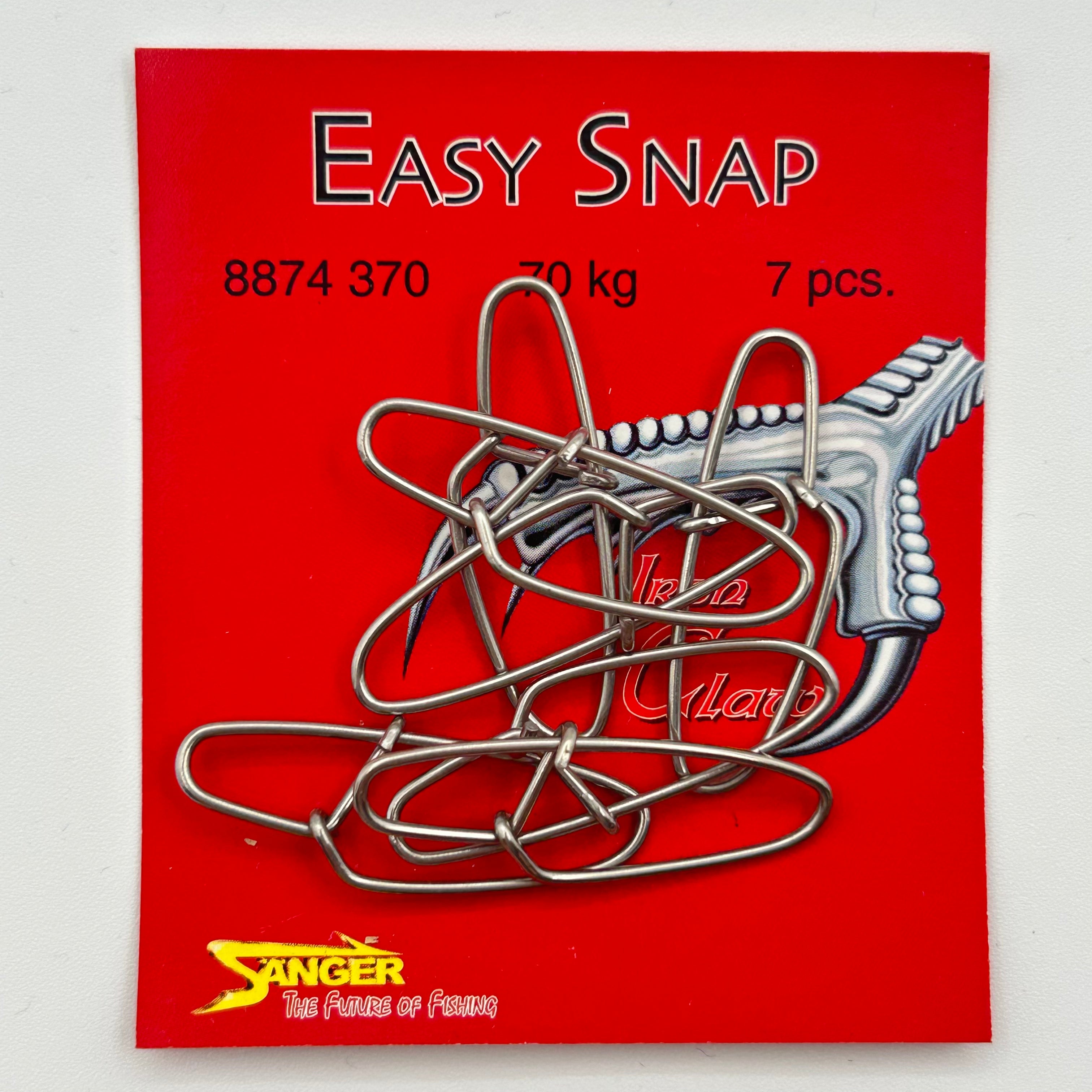 Sänger Iron Claw Easy Snap Verbindungselement Snap 7 Stk.