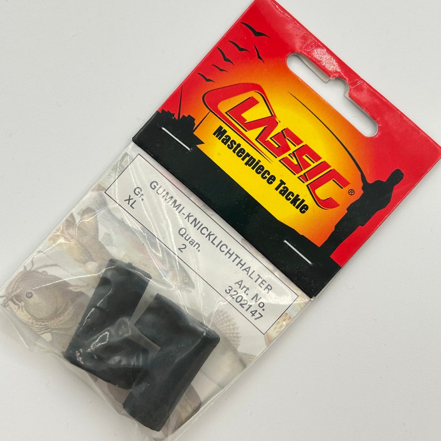 Classic Gummi Knicklichthalter 2 Stk.