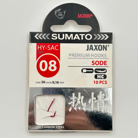 Jaxon Sumato Vorfach mit Haken Sode 10 Stk.