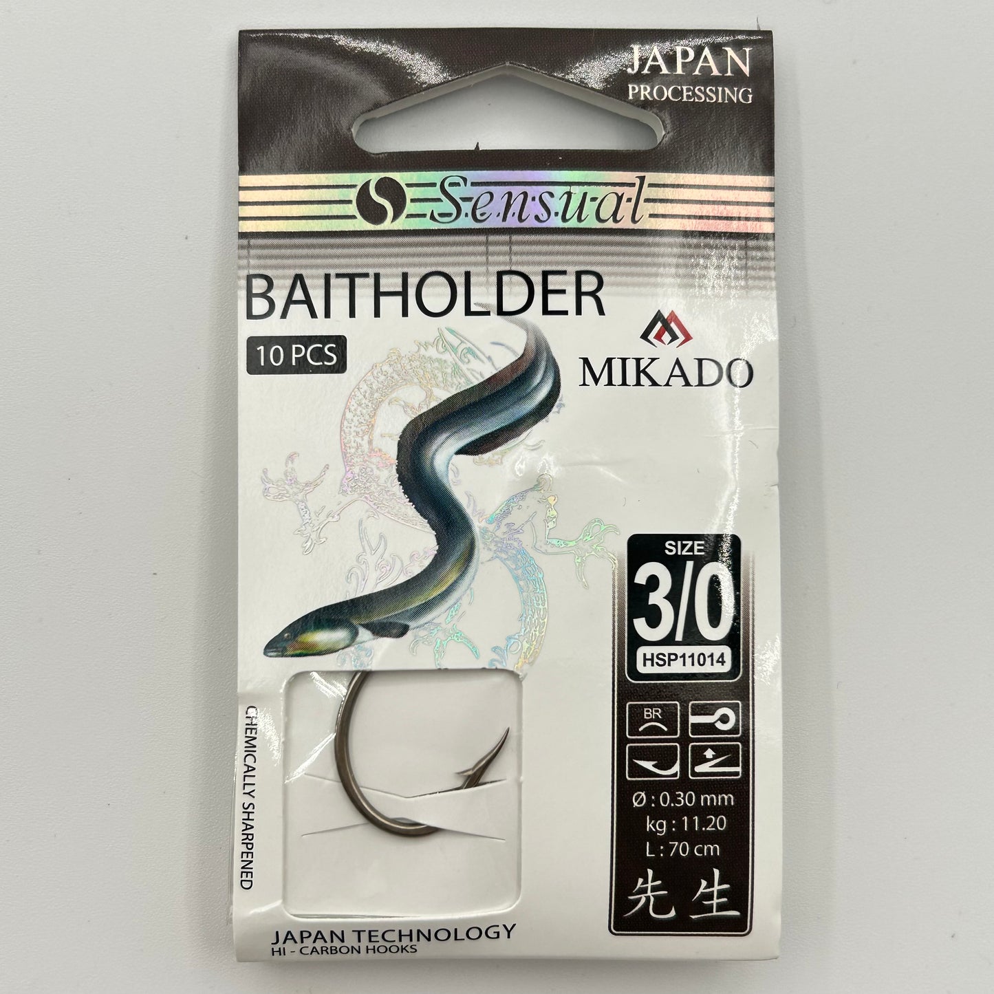 Mikado Sensual Baitholder Vorfach mit Haken 10 Stk.