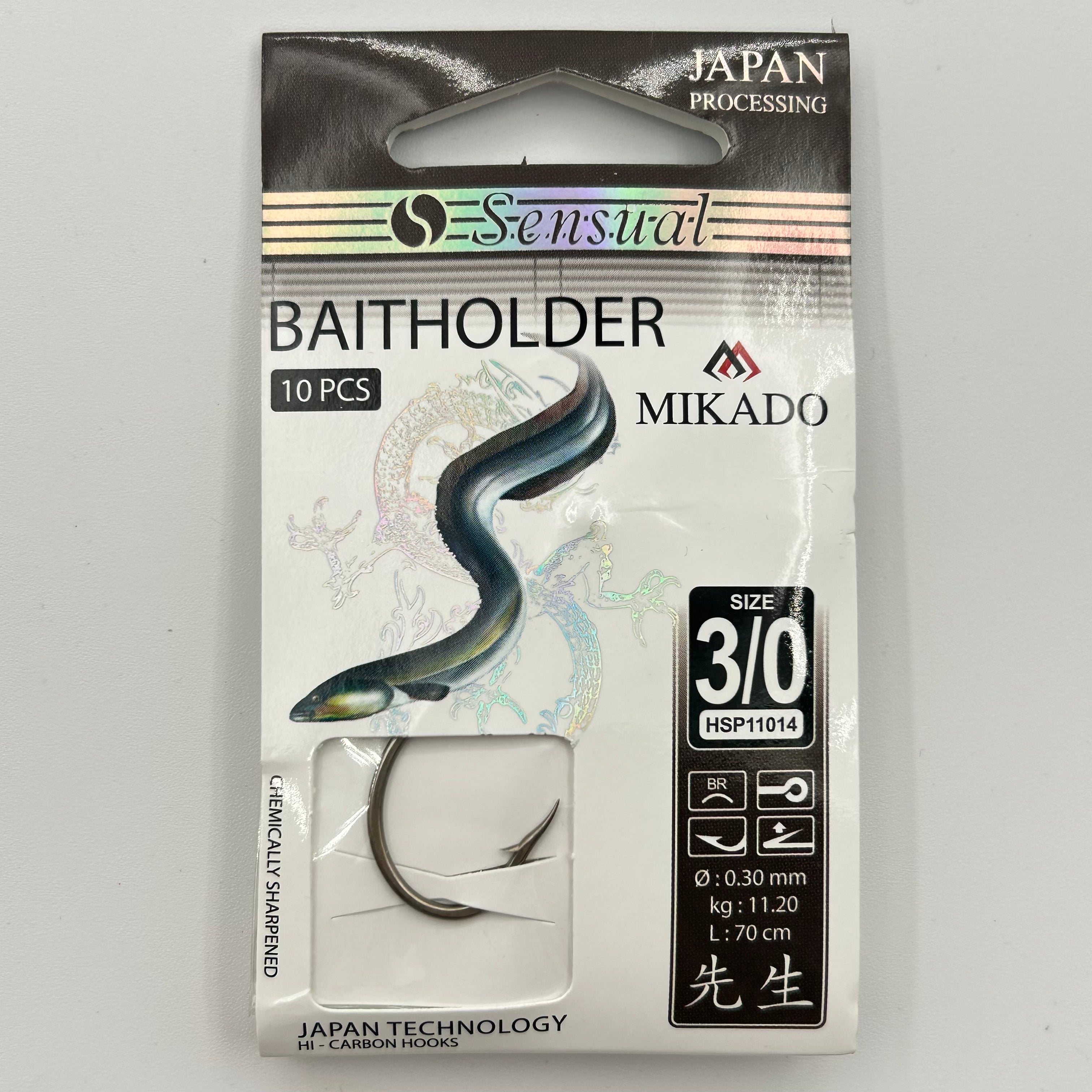 Mikado Sensual Baitholder Vorfach mit Haken 10 Stk.