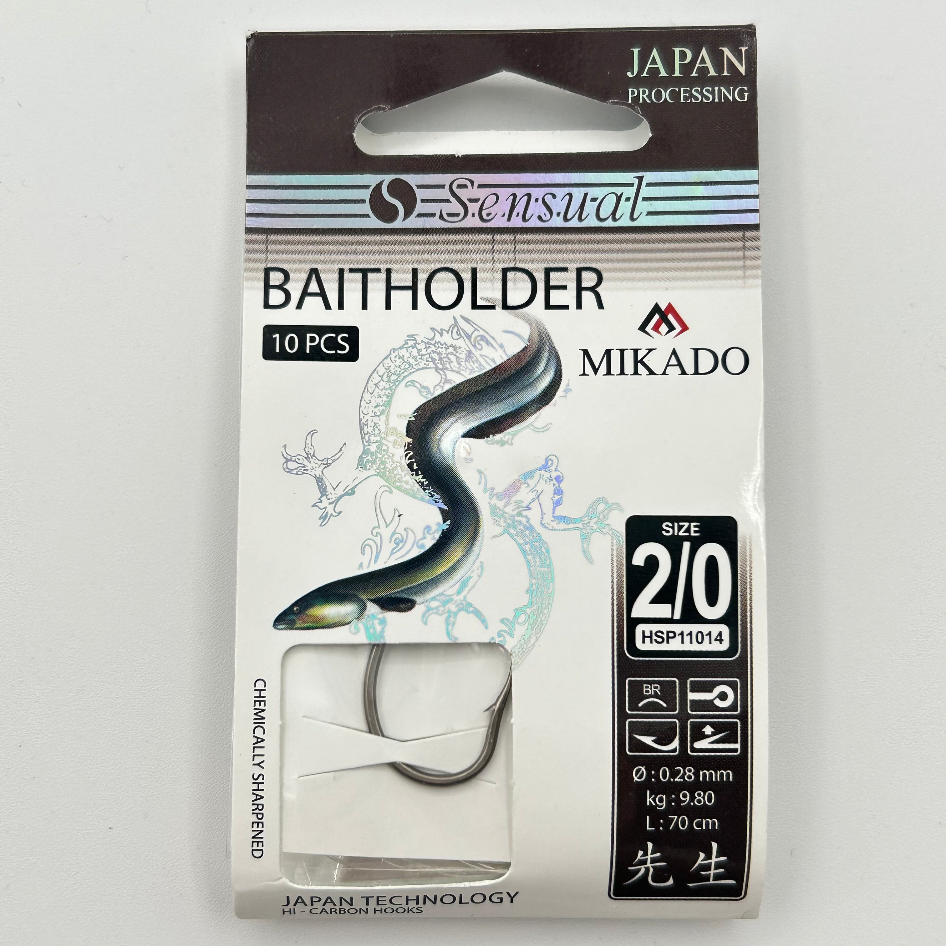 Mikado Sensual Baitholder Vorfach mit Haken 10 Stk.