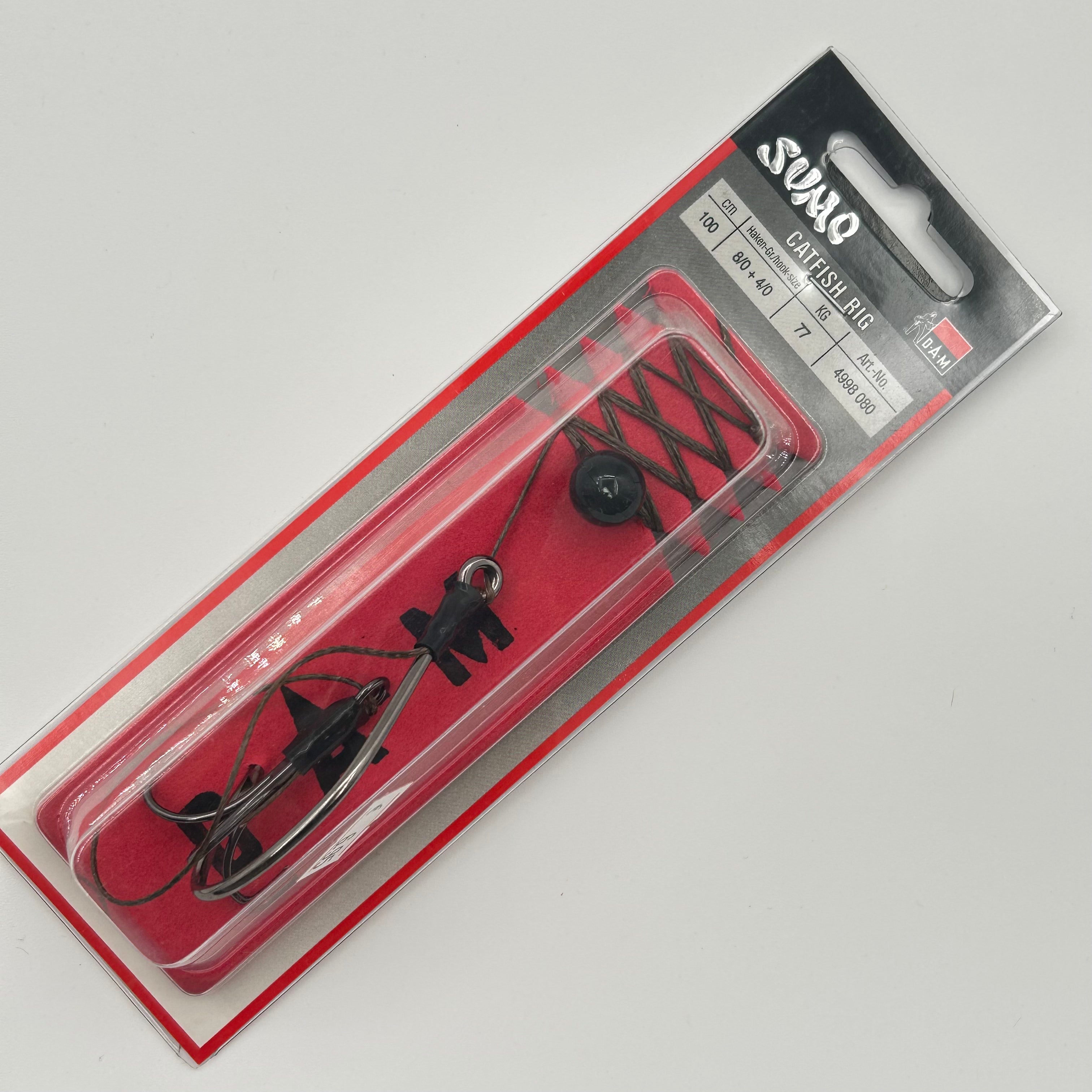 DAM Sumo Catfish Rig Vorfach mit Drillingshaken / Haken