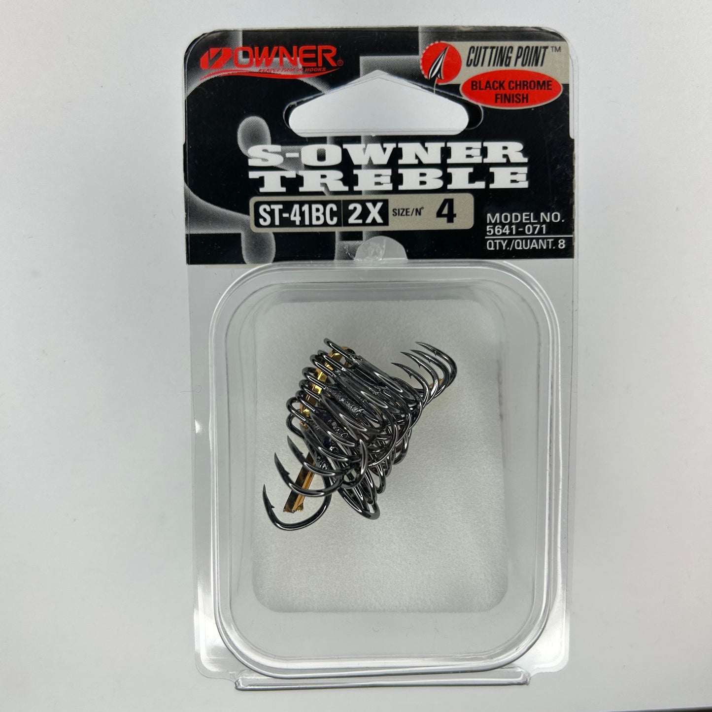 Owner S-Owner Treble Drillingshaken ST-41BC 8 Stk.