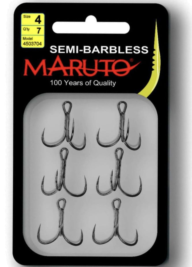 Dohitomi Maruto Semi Barbless Drillingshaken 7 Stk.