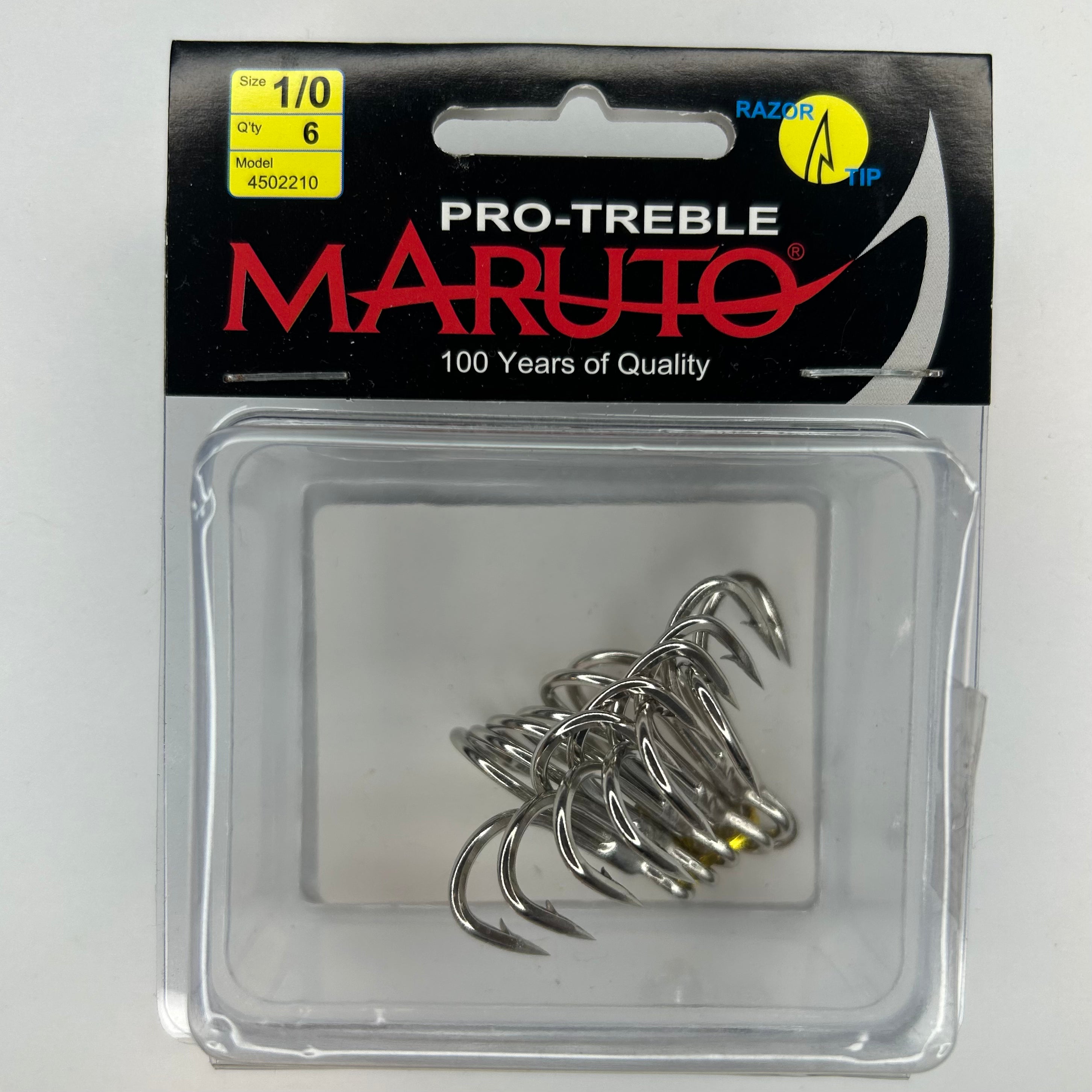 Dohitomi Maruto Pro Treble Drillingshaken 6 Stk.