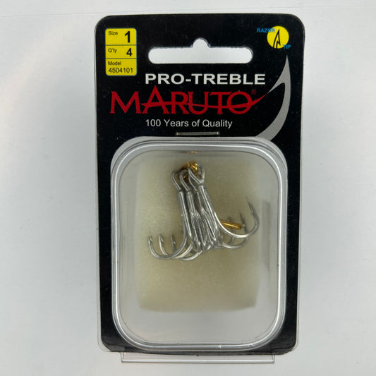 Dohitomi Maruto Pro Treble Drillingshaken 4 Stk.