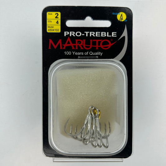Dohitomi Maruto Pro Treble Drillingshaken 4 Stk.