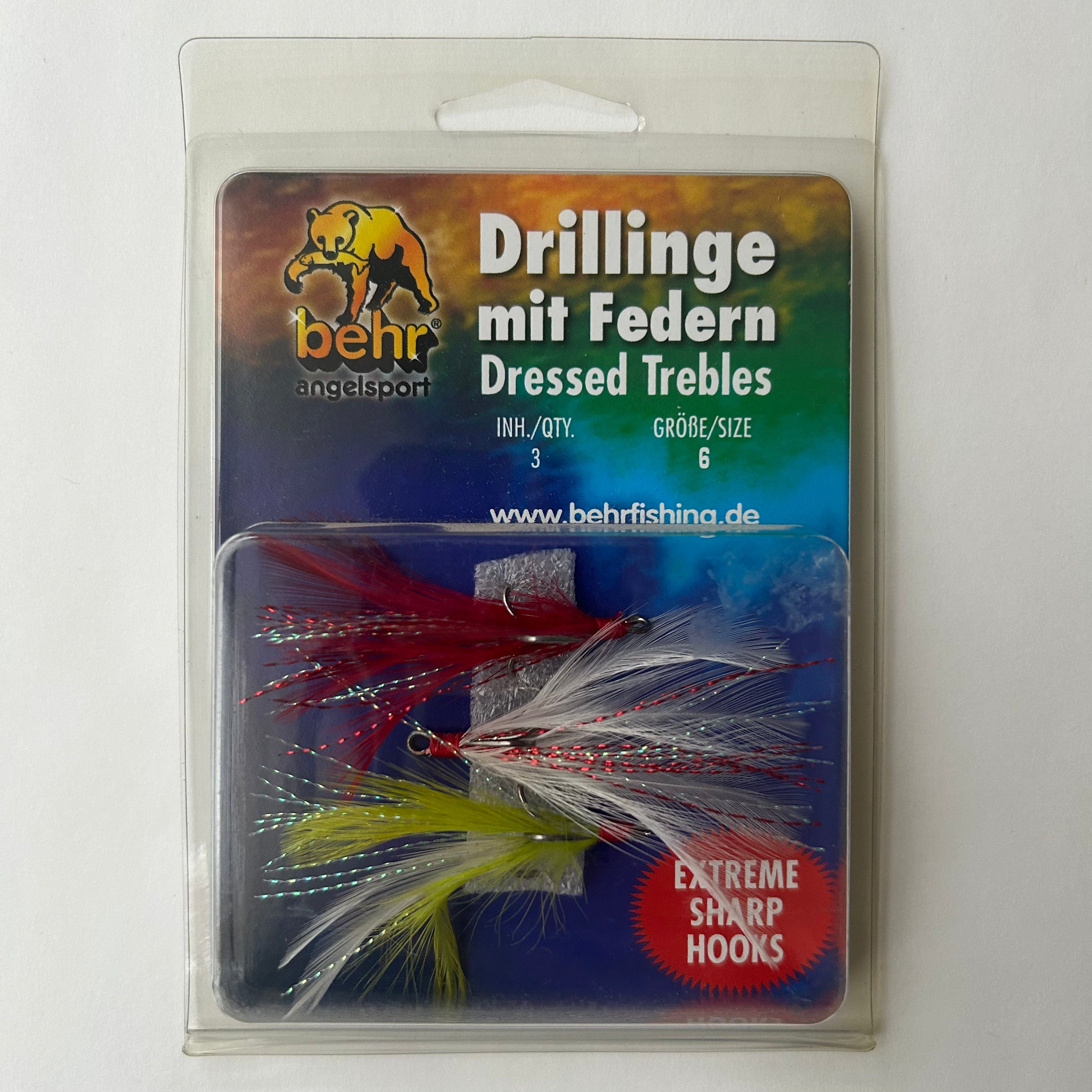 Behr Drillingshaken mit Federn 3 Stk.