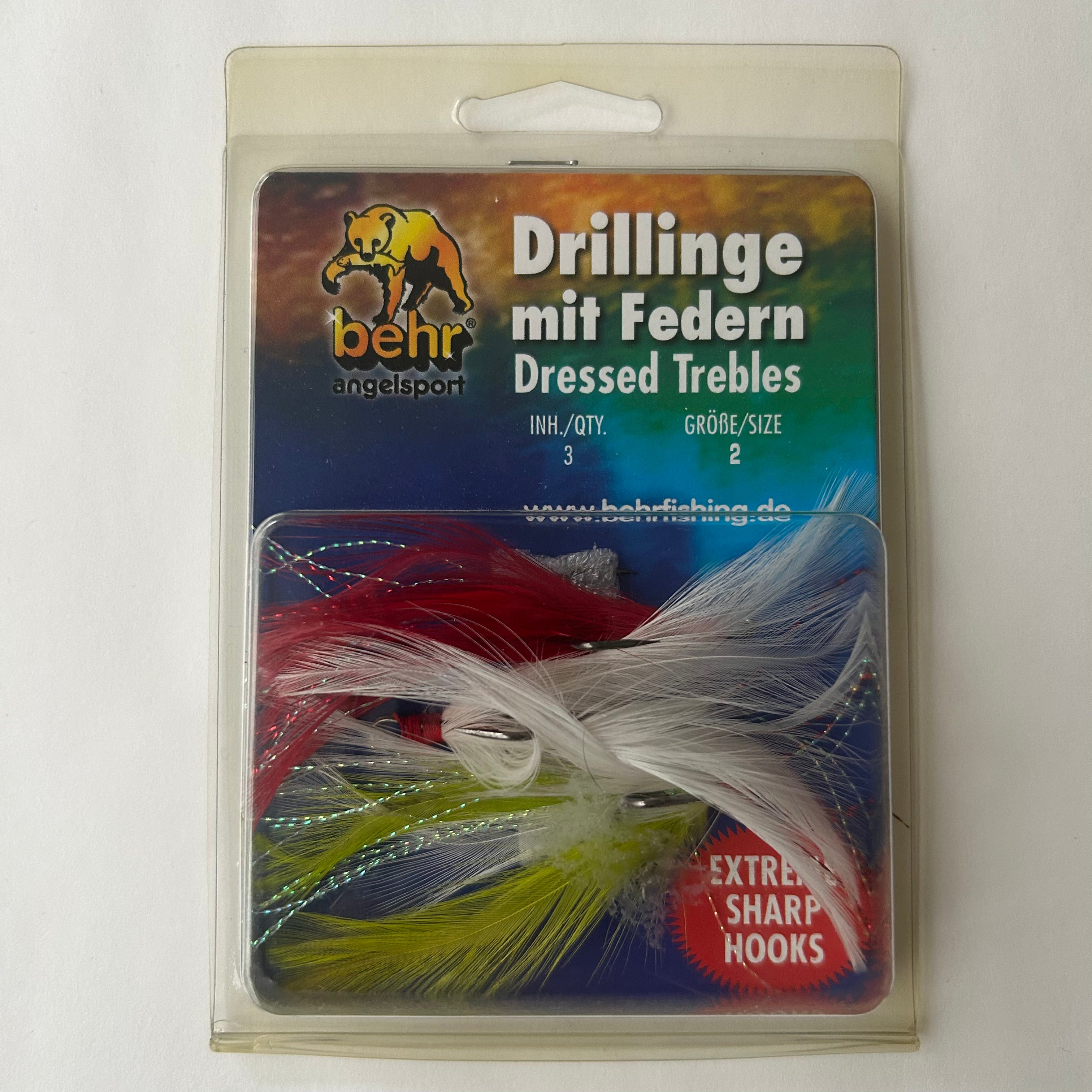 Behr Drillingshaken mit Federn 3 Stk.