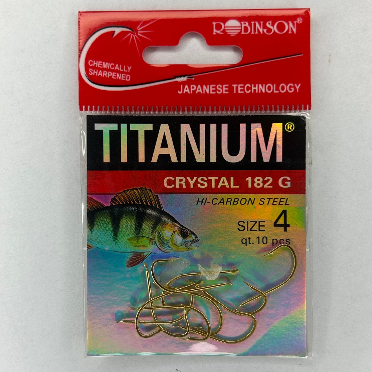 Robinson Haken Titanium Crystal 182 G 10 Stk.
