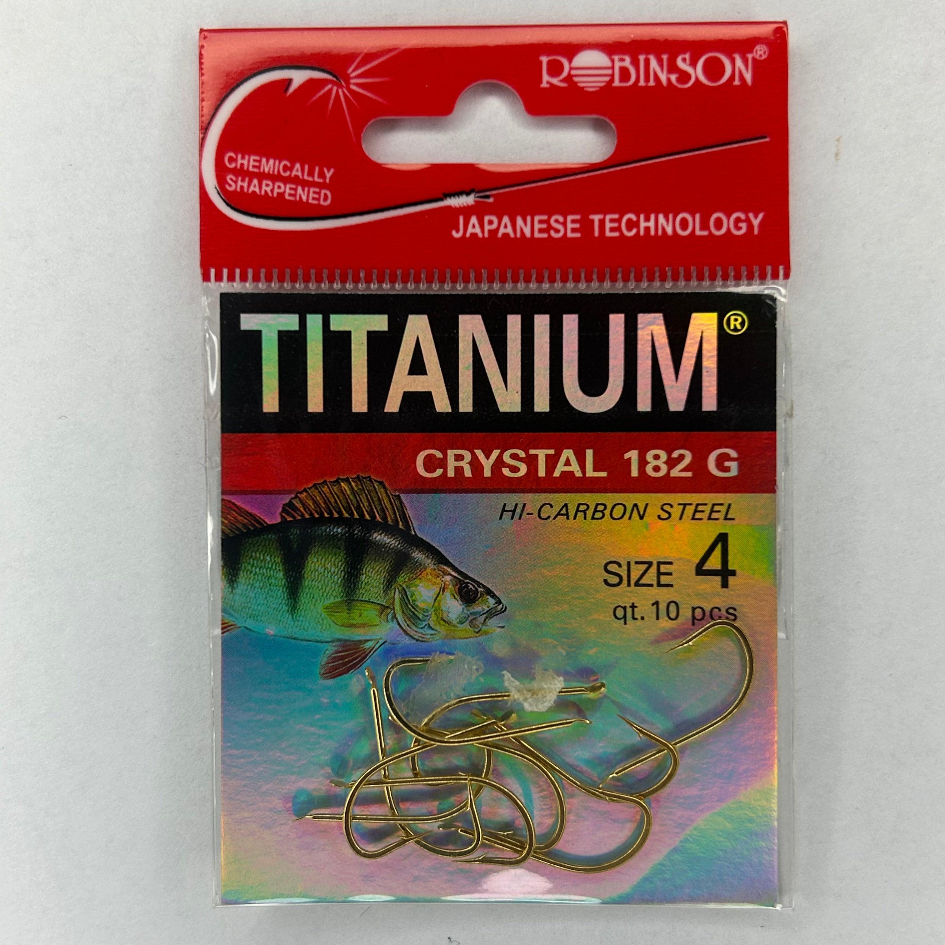Robinson Haken Titanium Crystal 182 G 10 Stk.