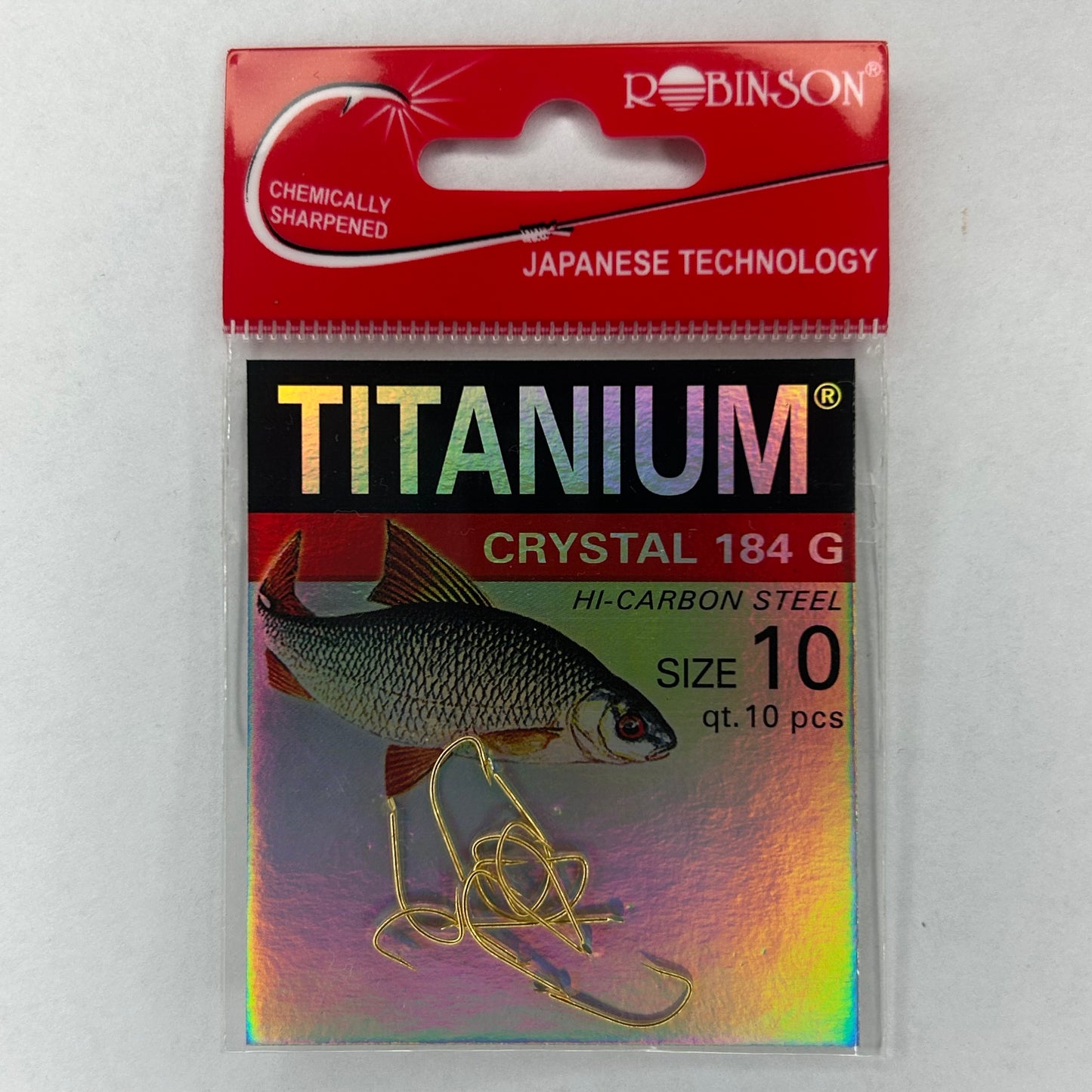 Robinson Haken Titanium Crystal 184 G 10 Stk.