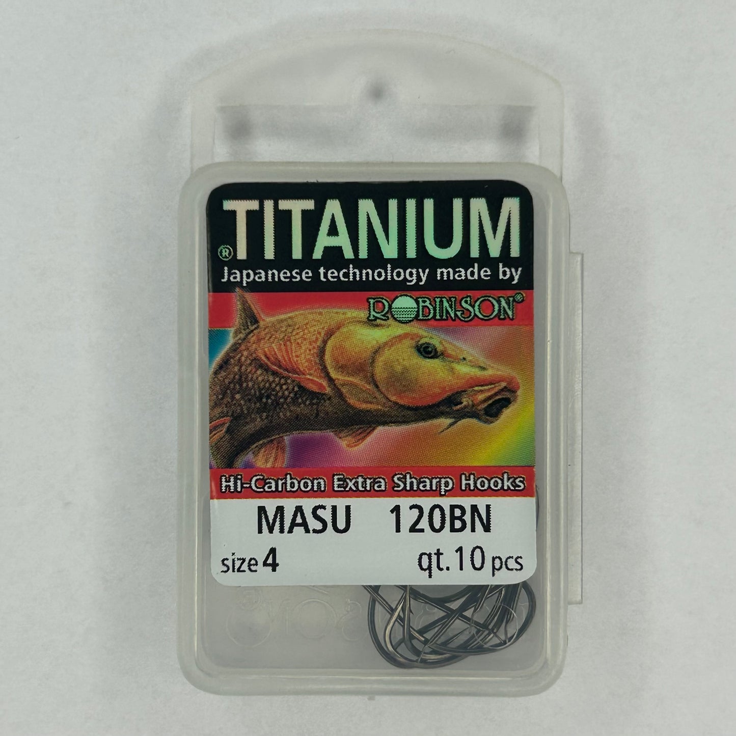 Robinson Haken Titanium Masu 120 BN 10 Stk.