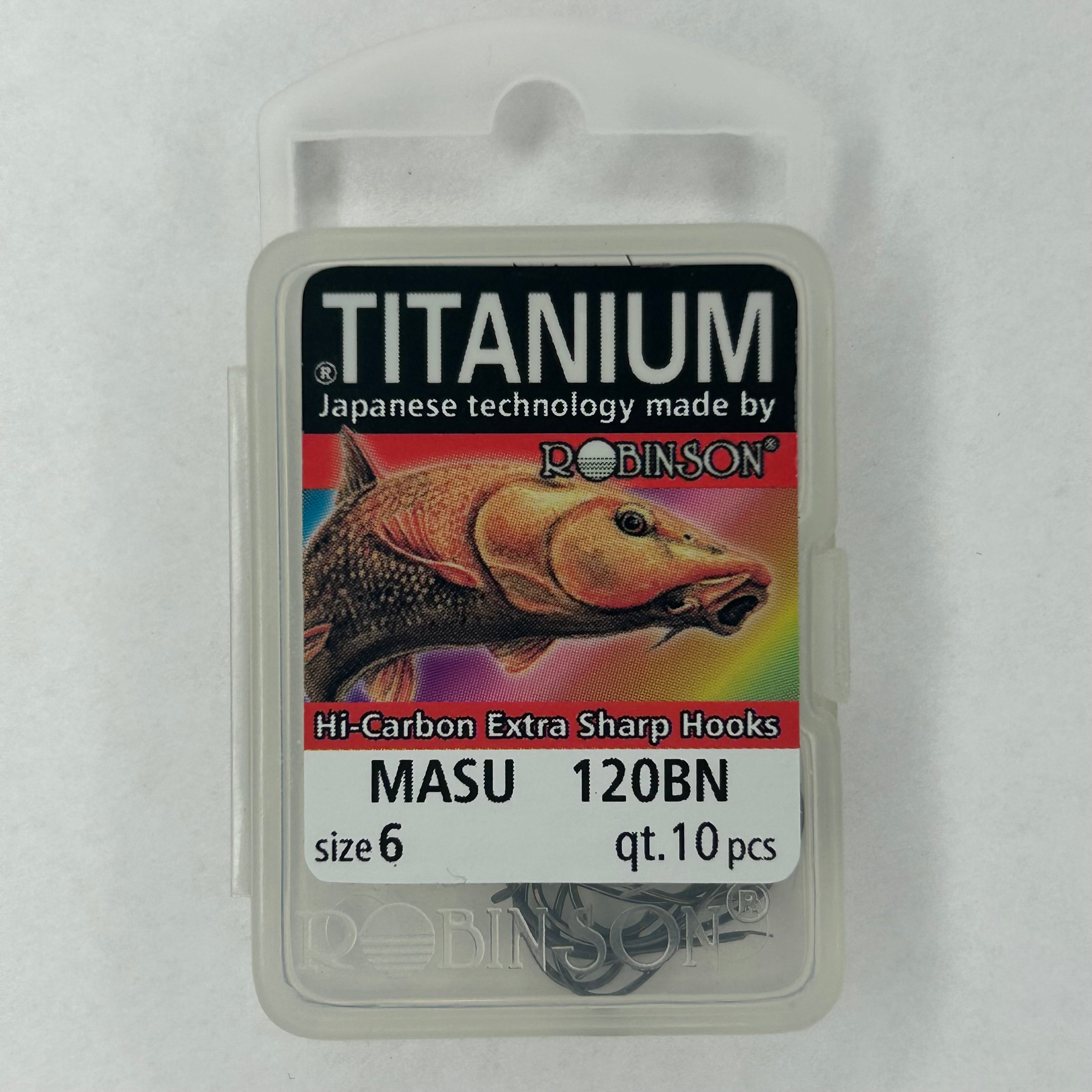 Robinson Haken Titanium Masu 120 BN 10 Stk.
