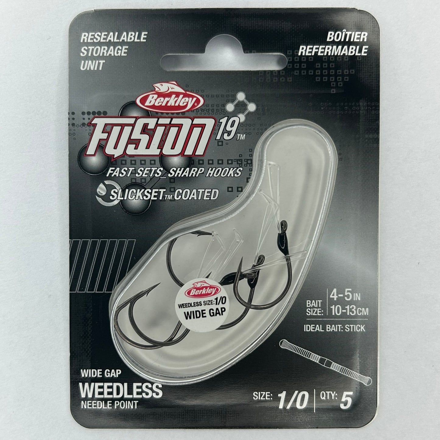 Berkley Haken Fusion 19 Wide Gap Weedless 5 Stk.