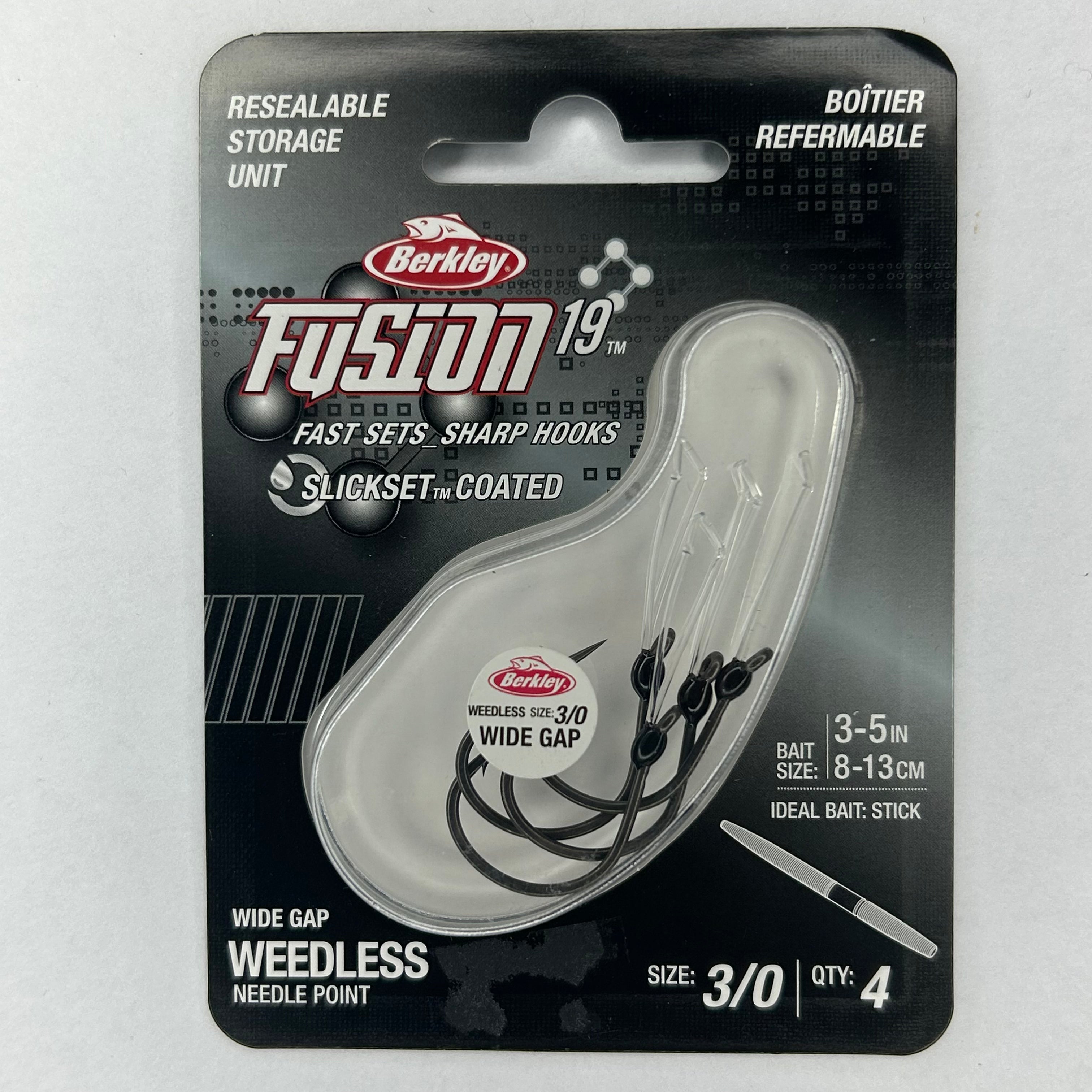 Berkley Haken Fusion 19 Wide Gap Weedless 4 Stk.
