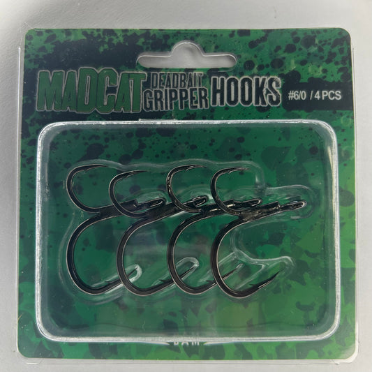 DAM Köderhaken Madcat Deadbait Gripper 4 Stk.