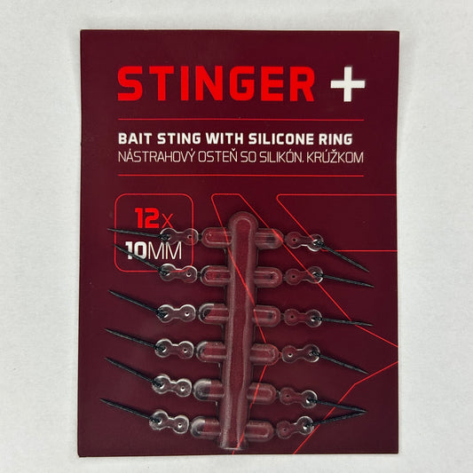 Delphin Bait Sting mit Silikonring 10mm 12 Stk.