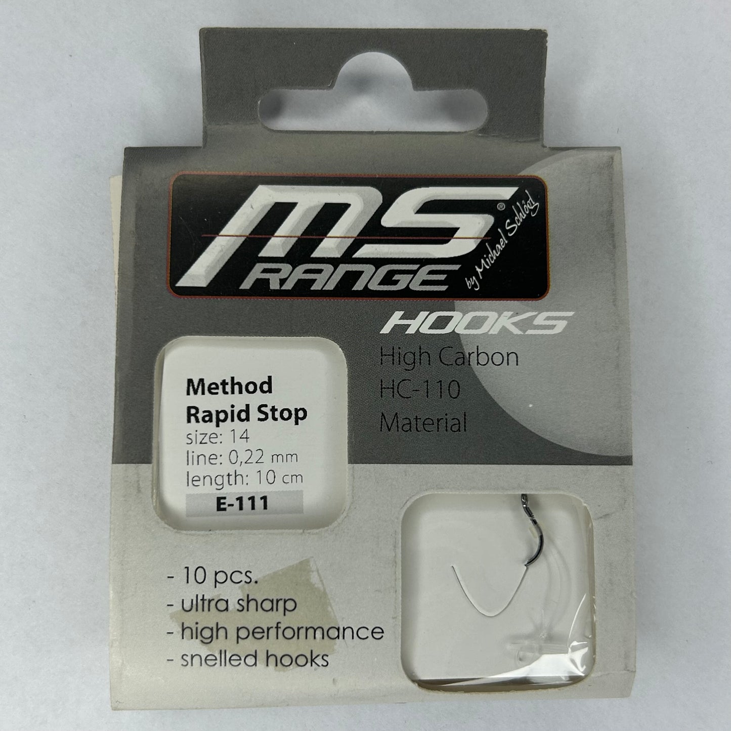 MS Range Method Rapid Stop Vorfach Haken 10 Stk.