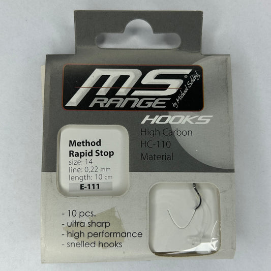 MS Range Method Rapid Stop Vorfach Haken 10 Stk.