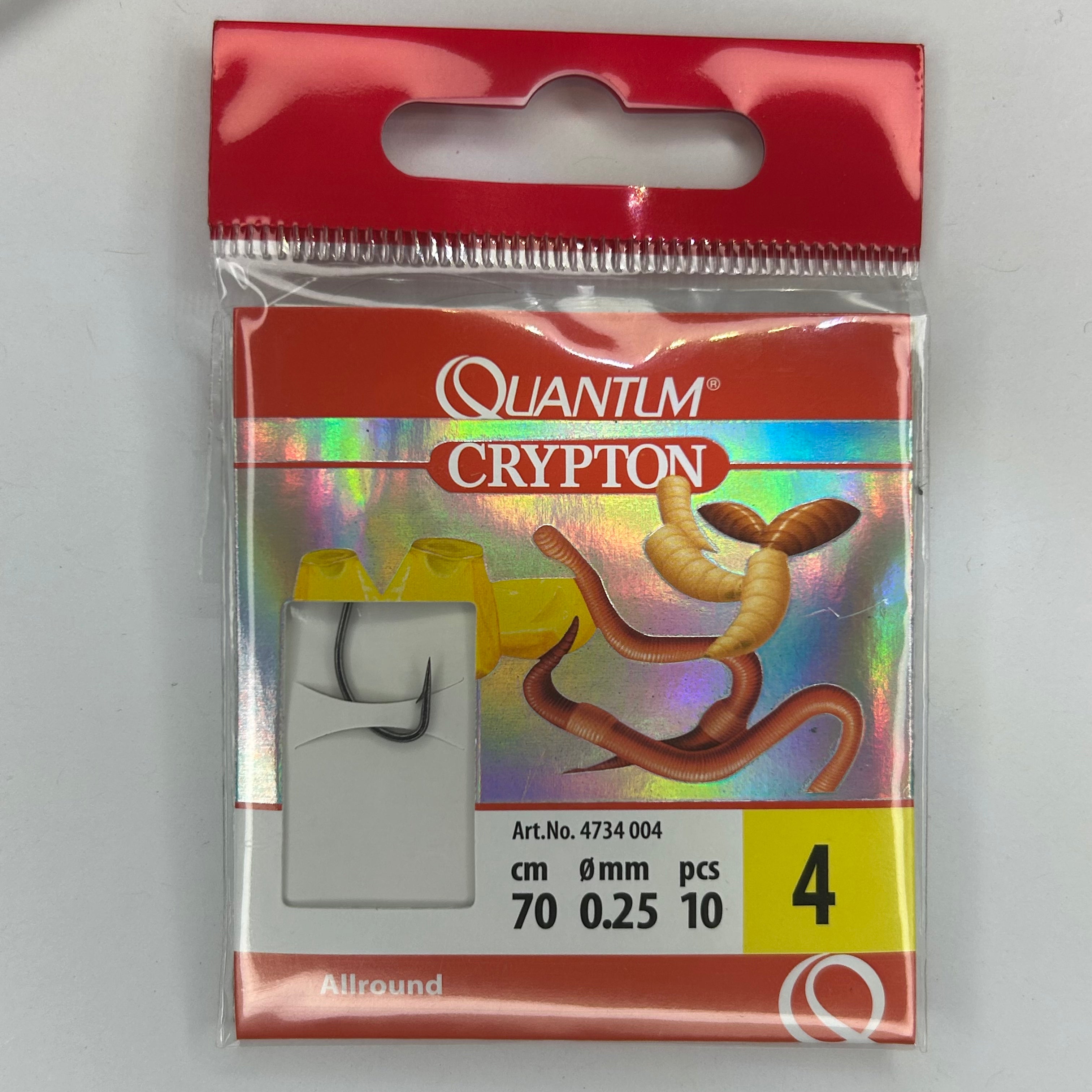 Zebco Quantum Vorfach Haken Crypton Allround 10 Stk.