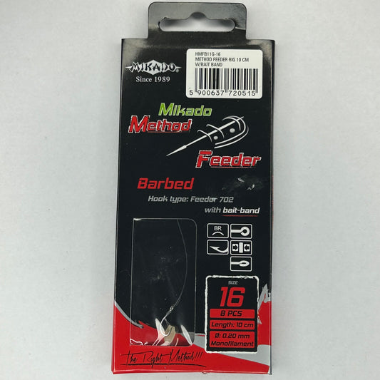 Mikado Barbed Vorfach Haken Bait Band 8 Stk.
