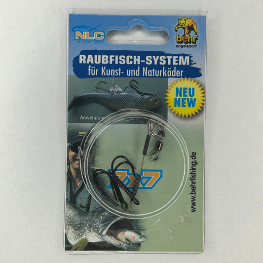 Behr NLC Raubfisch System 7x7 mit 2 Drillingshaken