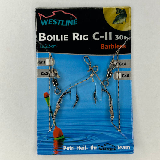 Westline Boilie Rig C-II Vorfach Haken 2 Stk.