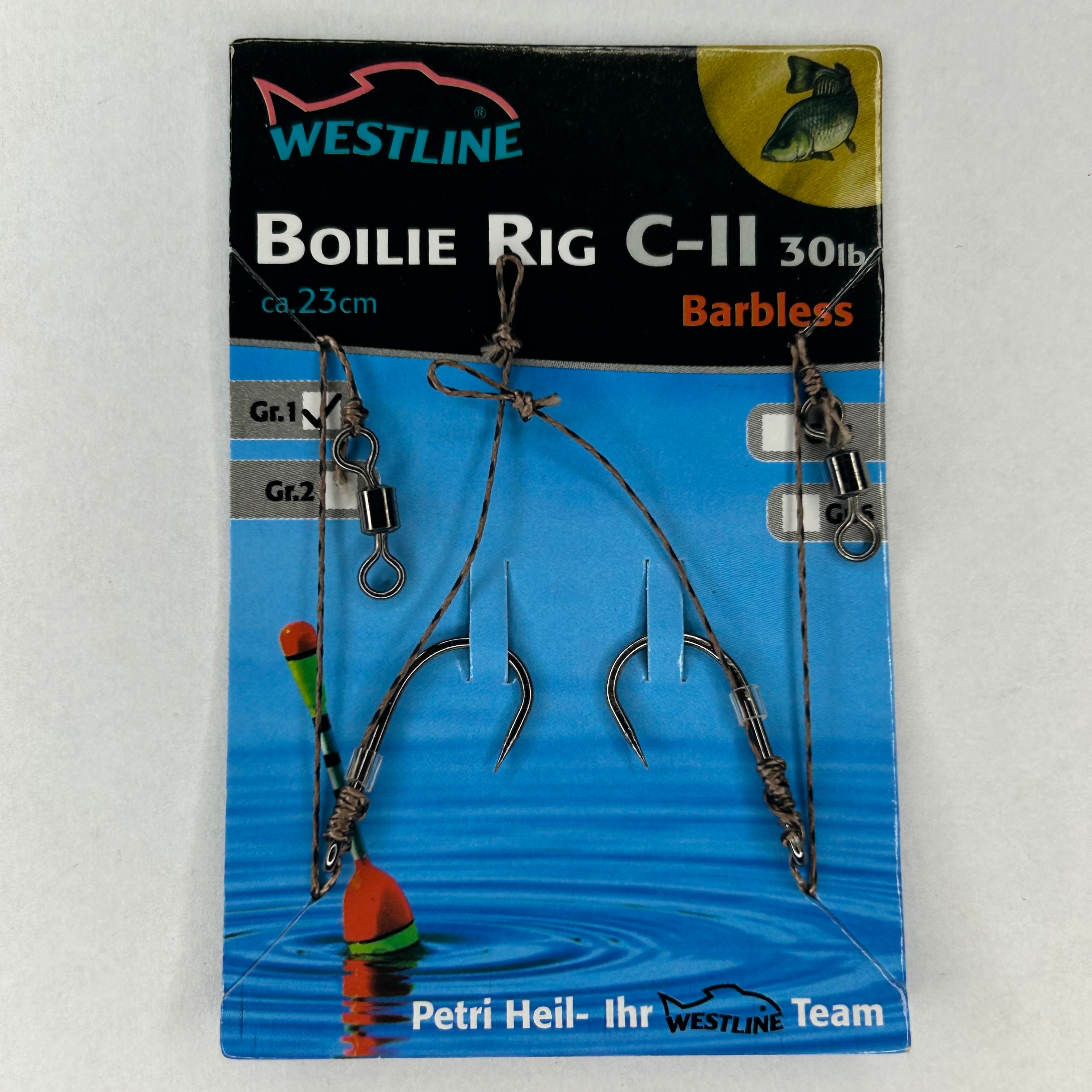 Westline Boilie Rig C-II Vorfach Haken 2 Stk.
