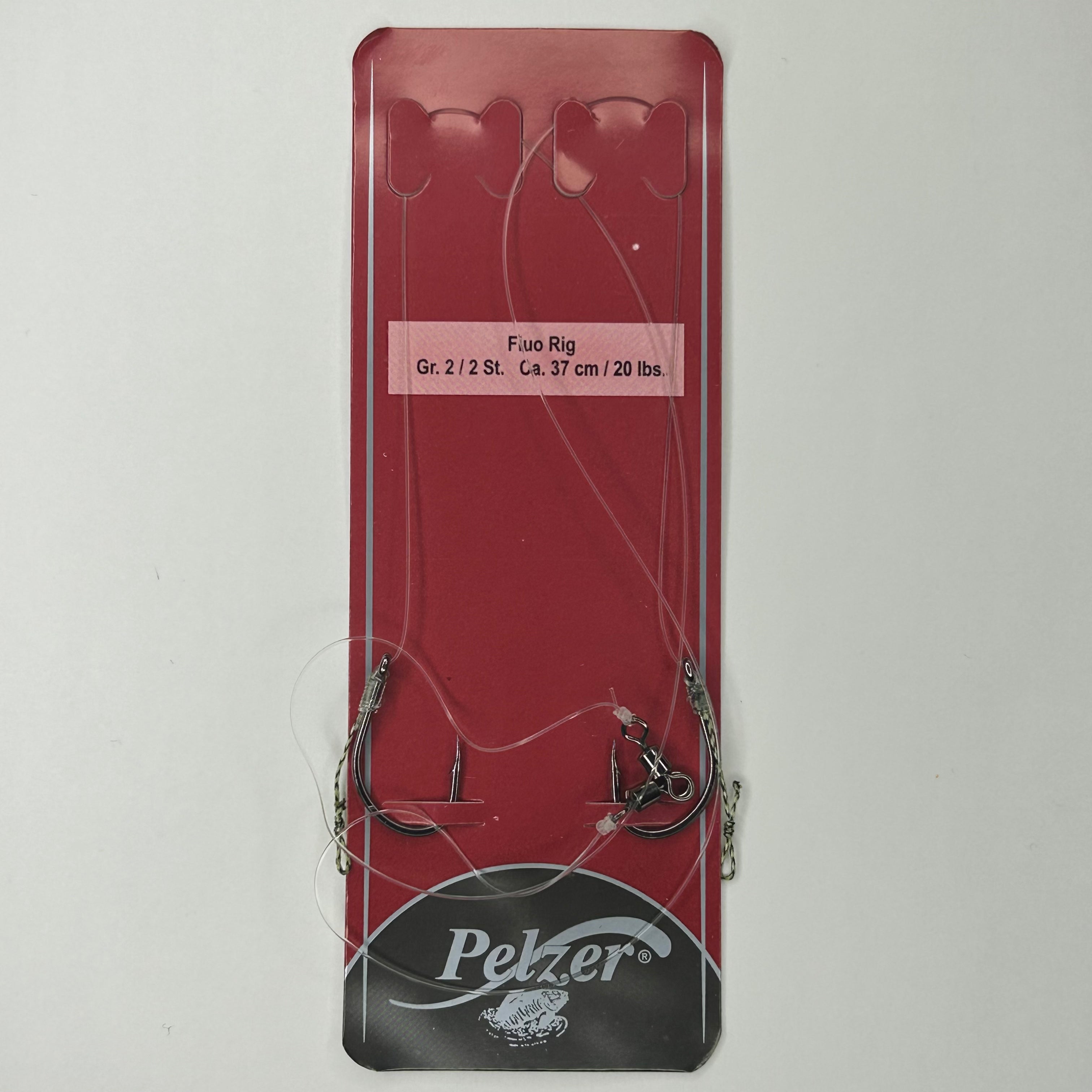 Pelzer Fluo Rig Vorfach Haken 2 Stk.