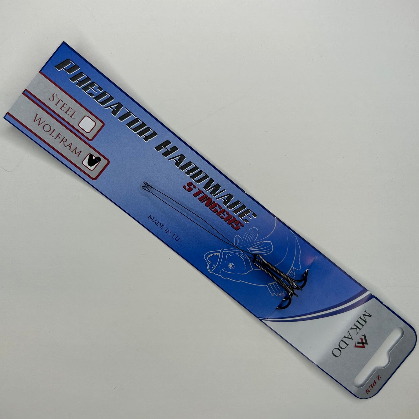 Mikado Wolframvorfach mit Drillingshaken 2 Stk.