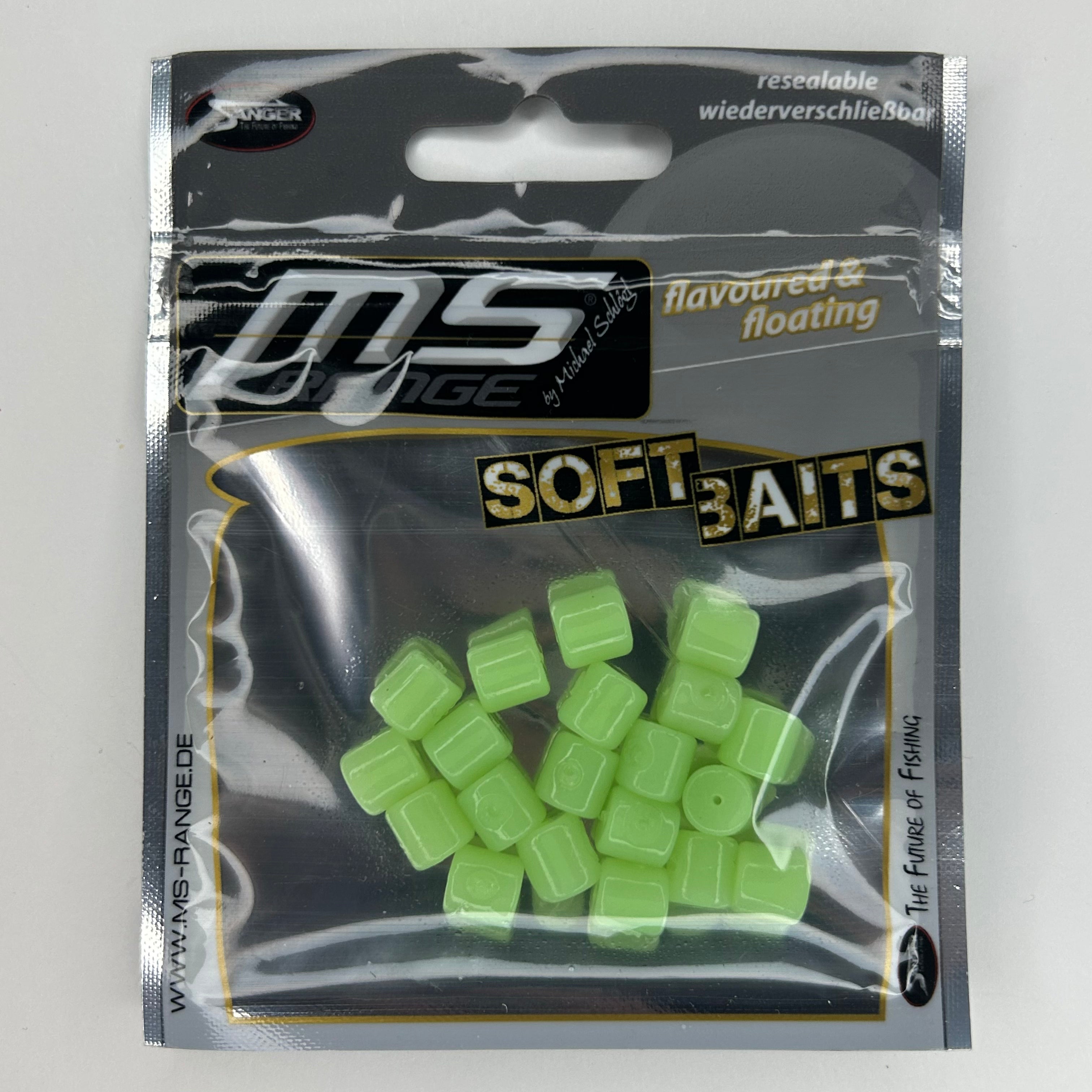 Sänger Soft Bait Flavor & Float grün 8mm 20 Stk.