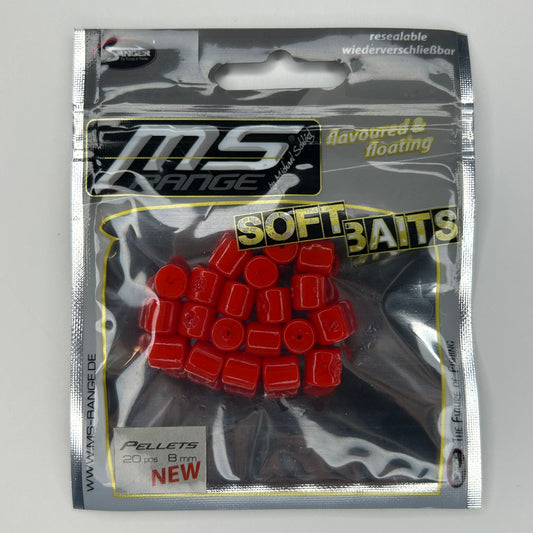 Sänger Soft Bait Flavor & Float rot 8mm 20 Stk.