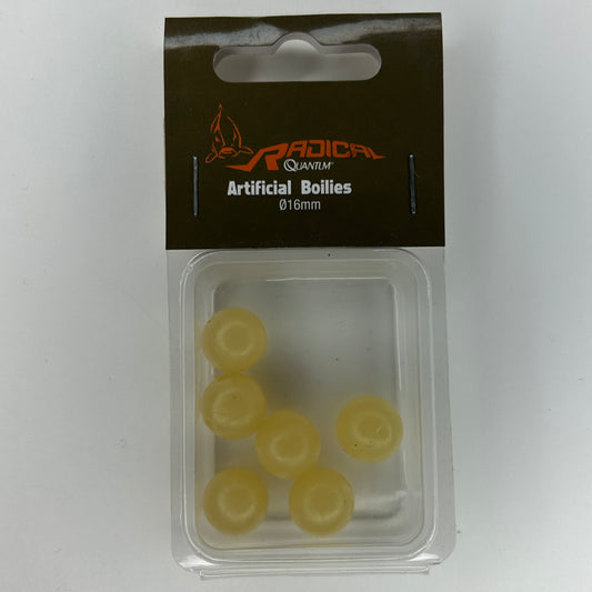 Zebco Radical Quantum Kunst Boilies 16mm 6 Stk.
