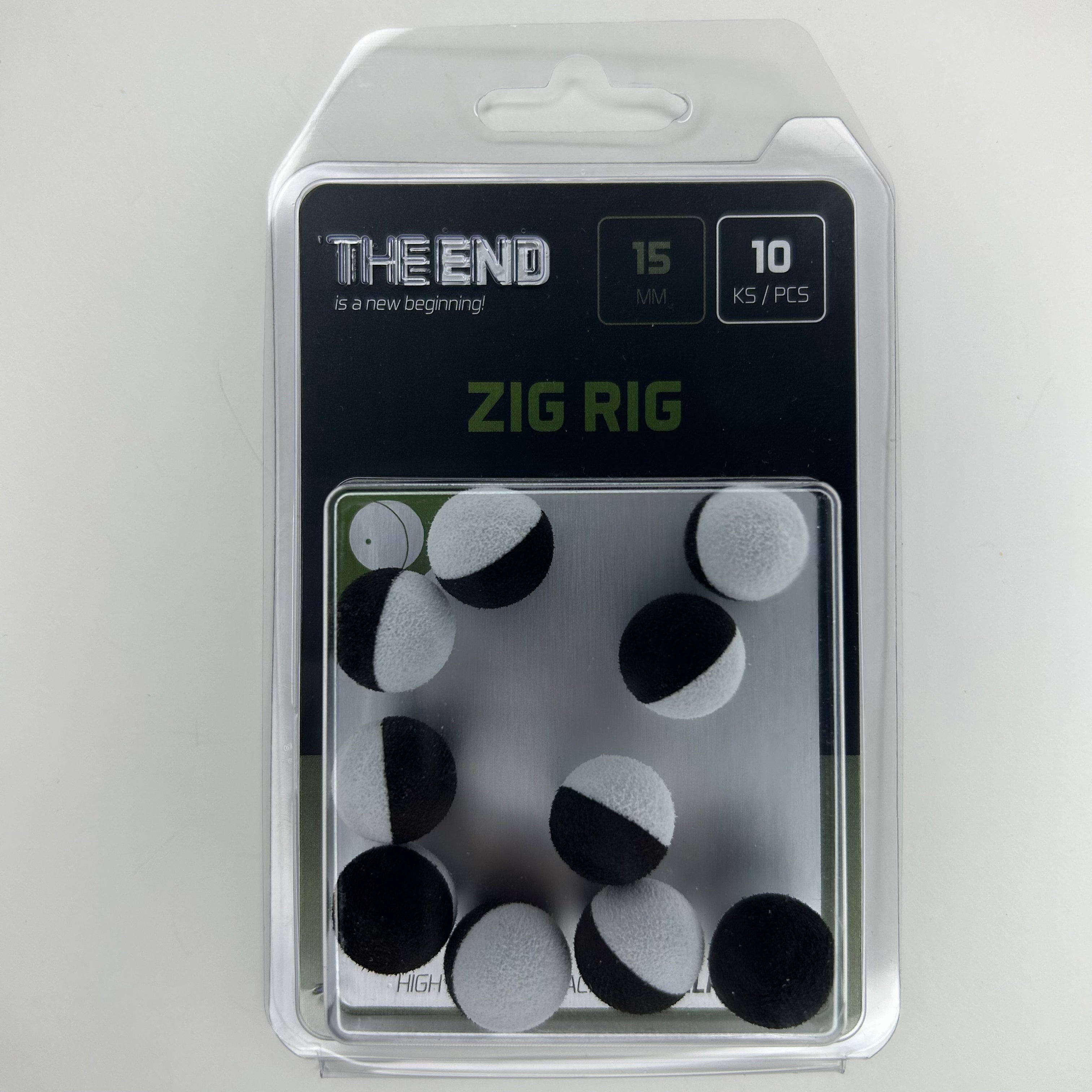Delphin The End Zig Rig Schaumstoff Bälle 10 Stk.