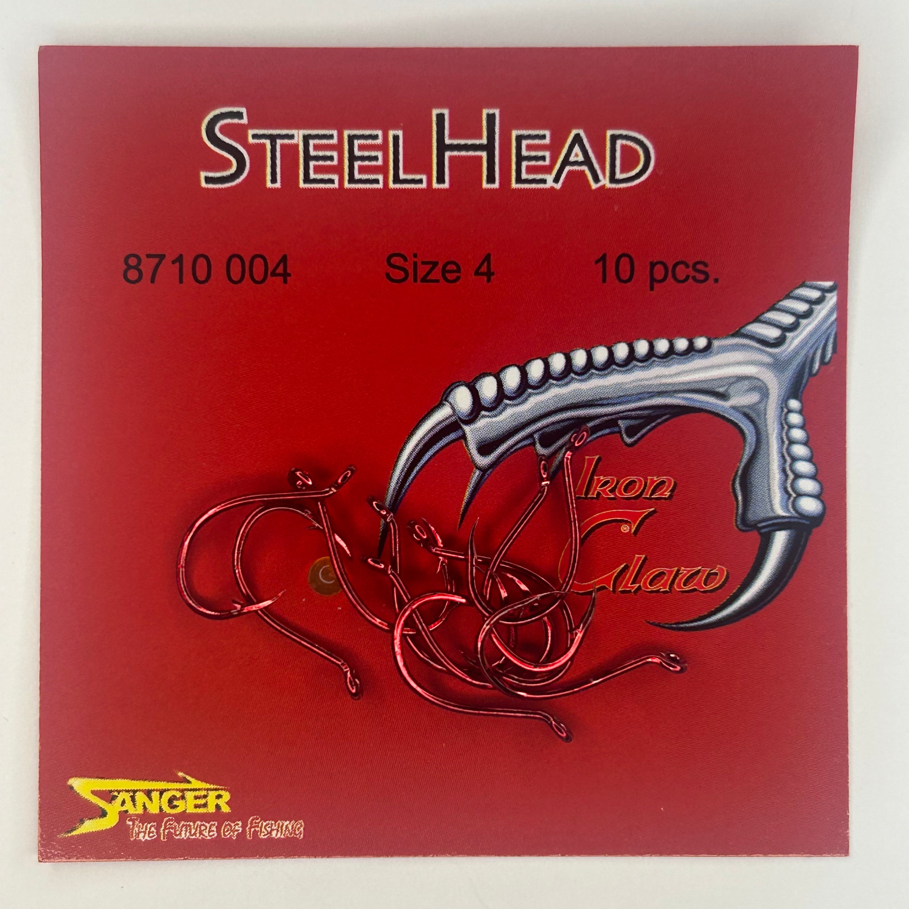 Sänger Iron Claw Steel Head Haken 10 Stk.