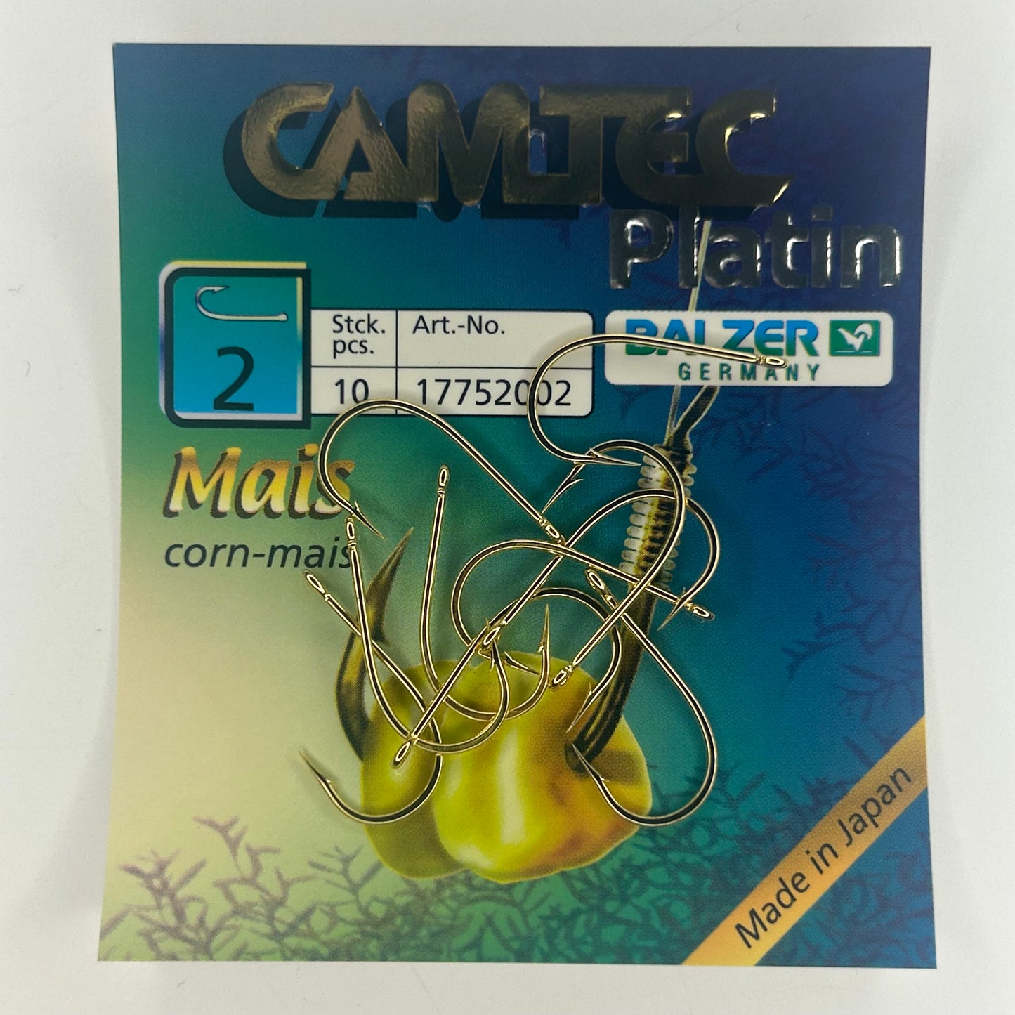 Balzer Camtec Platin Mais Haken 10 Stk.