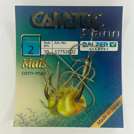 Balzer Camtec Platin Mais Haken 10 Stk.