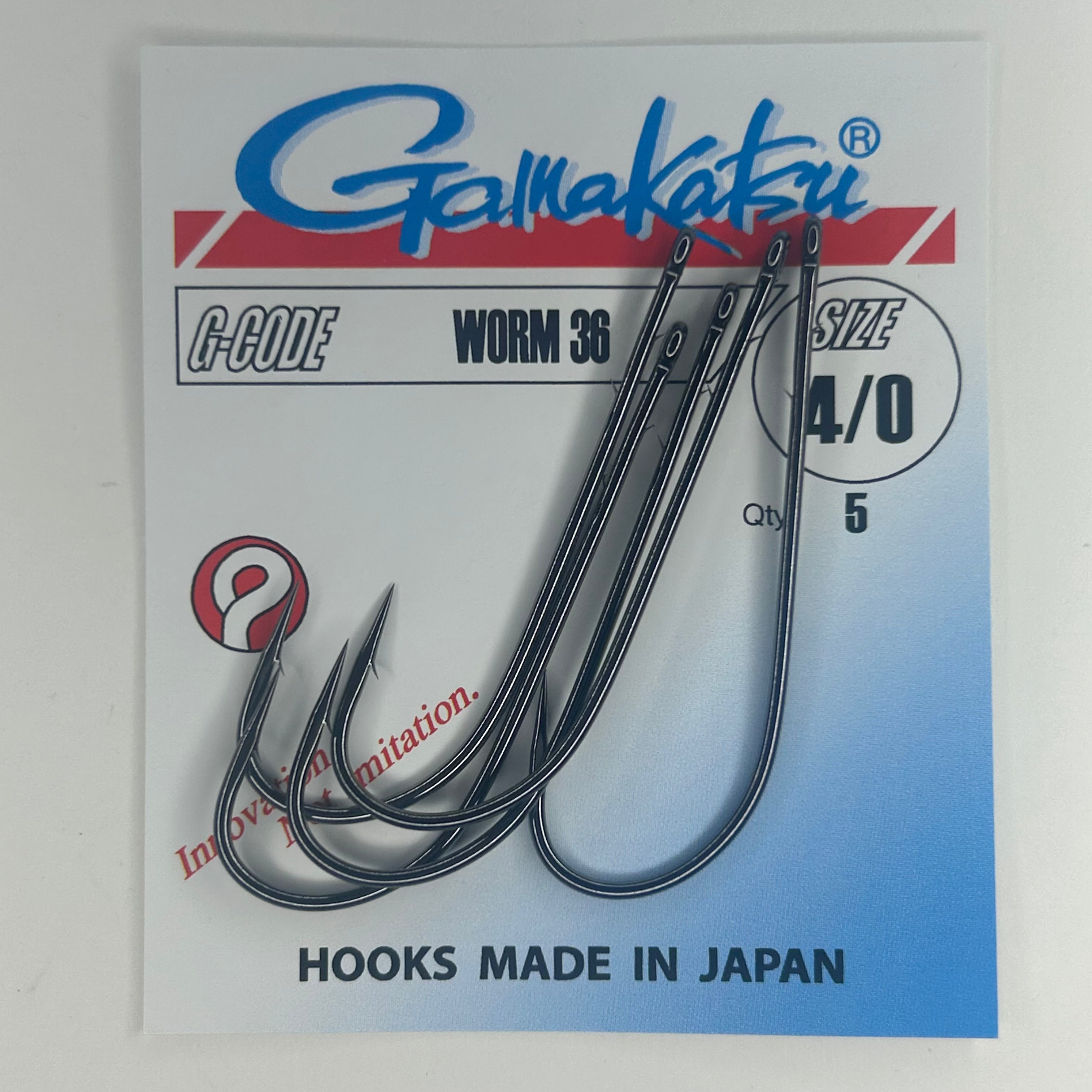 Gamakatsu G-Code Worm 36 5 Stk.